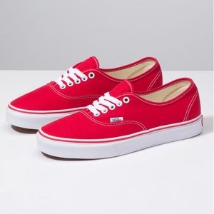 Red Vans